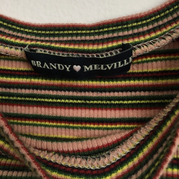 brandy melville striped shirt - Picture 2 of 2